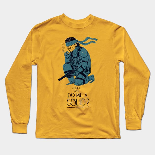 do me a solid Long Sleeve T-Shirt by Louisros